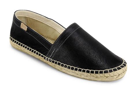 leather espadrilles for men.